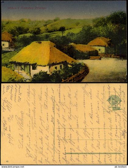 Postcard Polen Polska Polen / Polska Bauernhof 1914