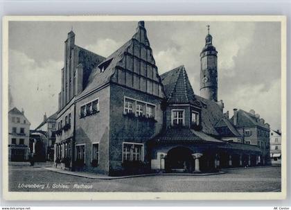 Stadt Löwenberg / Lwowek Slaski - Rathaus Kirche - 11006732