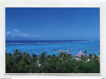 AK 099567 FRENCH POLYNESIA - The Sofitel Kia Ora in Moorea with a view of Tahiti