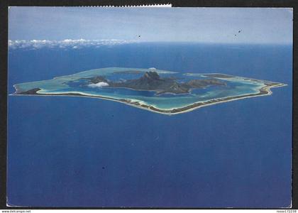 Polynesie Francaise Bora Bora postcard used 1983