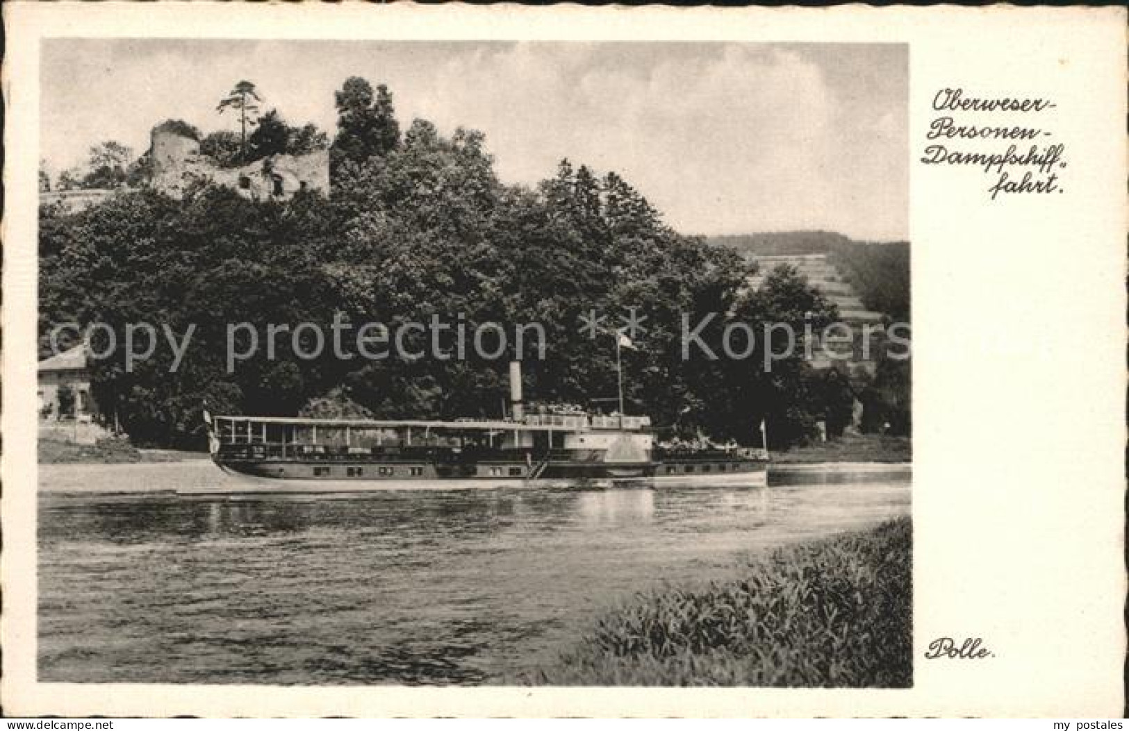 Polle Oberweser- Personen- Dampfschifffahrt