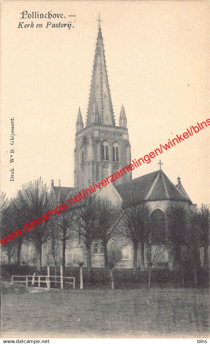 Pollinchove - Kerk en Pastorij - Pollinkhove - Lo-Reninge