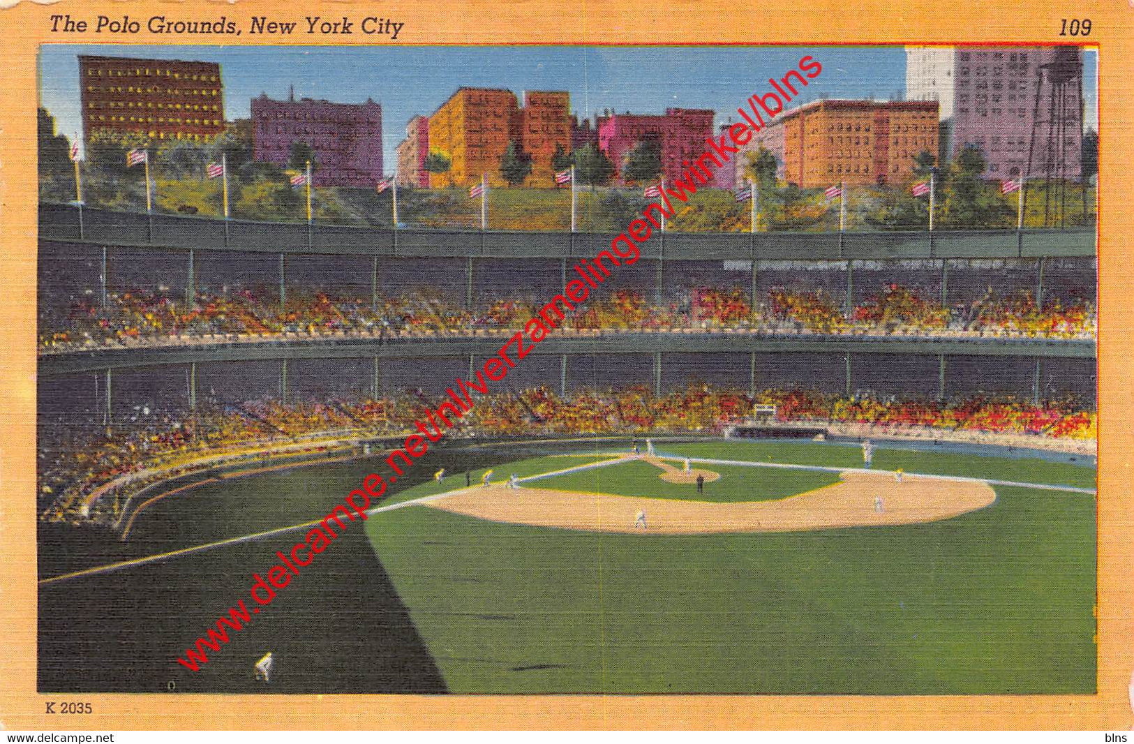 Polo Grounds Stadium - New York Giants - baseball - New York - United States USA