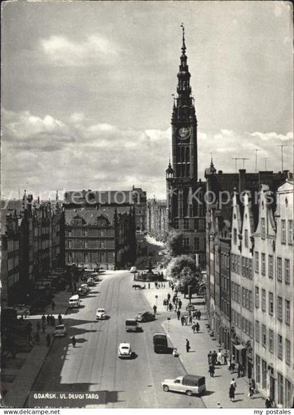 Danzig Westpreussen Kirchenpartie