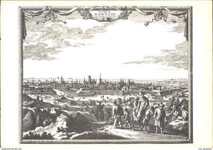 Danzig Westpreussen Kupferstich