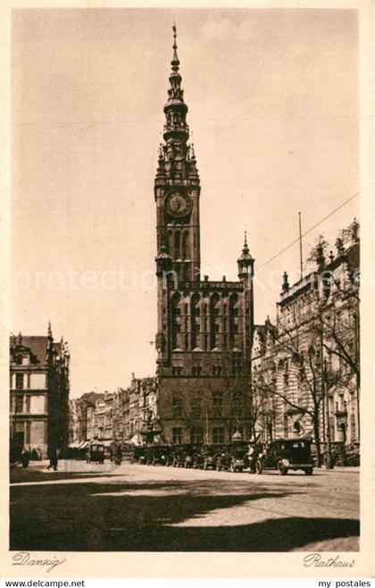 Danzig Westpreussen Rathaus