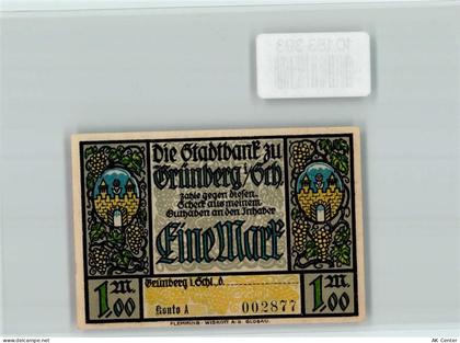 Grünberg Zielona Góra - Notgeld Erlöserkirche - 10183393