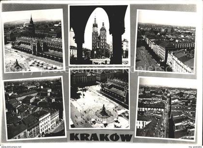 Krakow Krakau Teilansichten