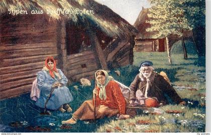 Polen Poland Typen aus Russisch Polen