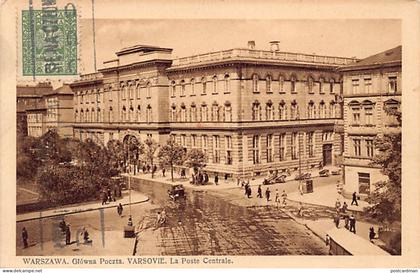 Polska - WARSZAWA - Glowna Poczta - Nakl. Polonia 76