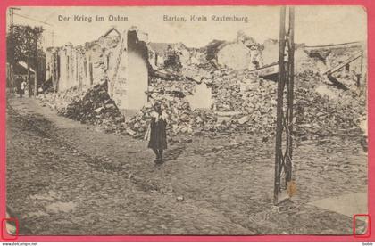 Barten kr. Rastenburg = Kętrzyn - Barten heute Barciany - Polen Poland Polska  Feldpost  Krieg 1914-18.