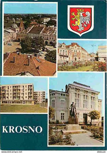 Carte Postale - Pologne - Krosno - Multivues - Blasons - Voir Timbre de Pologne - CPM - Voir Scans Recto-Verso - Poscard