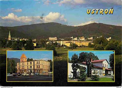 Carte Postale - Pologne - Ustron - Multivues - Automobiles - Voir Timbre de Pologne - CPM - Voir Scans Recto-Verso - Pos