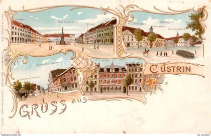 Cuestrin Kuestrin Ostbrandenburg Kostrzyn PL Marktplatz Zaundorferstrasse Restau