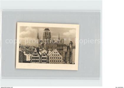 Danzig Westpreussen Marienkirche