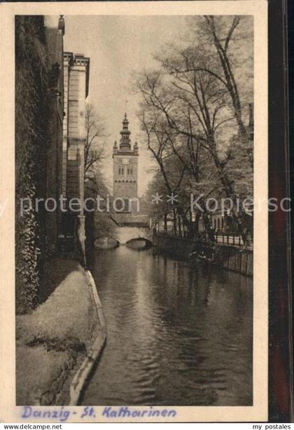Danzig Westpreussen St Katharinen