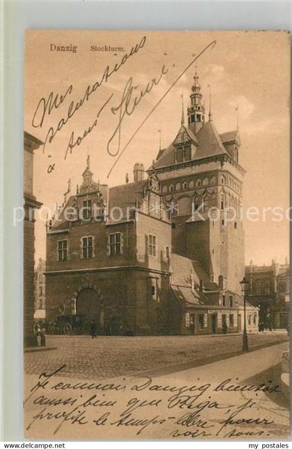 Danzig Westpreussen Stockturm