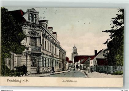 Friedeberg Neumark Strzelce Krajenskie 1909 - Marktstraße - 13640801