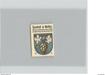 Landeck Westpreussen Briefmarke
