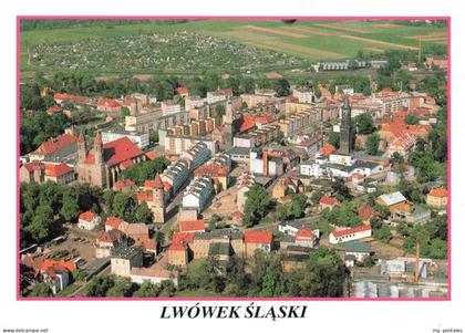 Lwowek Slaski Loewenberg Schlesien PL Fliegeraufnahme