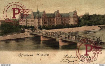 POLONIA. POLAND. Breslau Regierungsgebäude