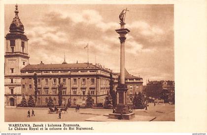 POLSKA Poland - WARSZAWA - Zamek i kolumna Zygmunta - Nakl. Polonia 122