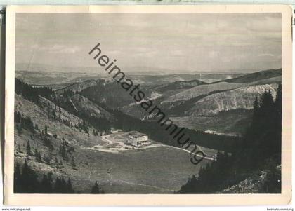 Tatra - Berghaus Krakau - Foto-Ansichtskarte - Verlag Akropol Krakau - Rückseite beschrieben 1944