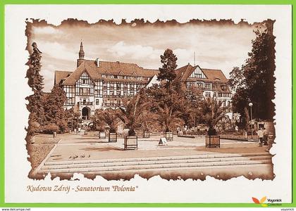voyo POLAND KUDOWA ZDROJ (Bad Kudowa) Sanatorium POLONIA 1997 Unused