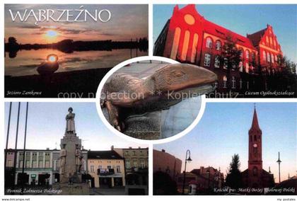 Wabrzezno Briesen Westpreussen PL Jezimo Zamkoue Liceum Ogolnoksztafcace Kosciol