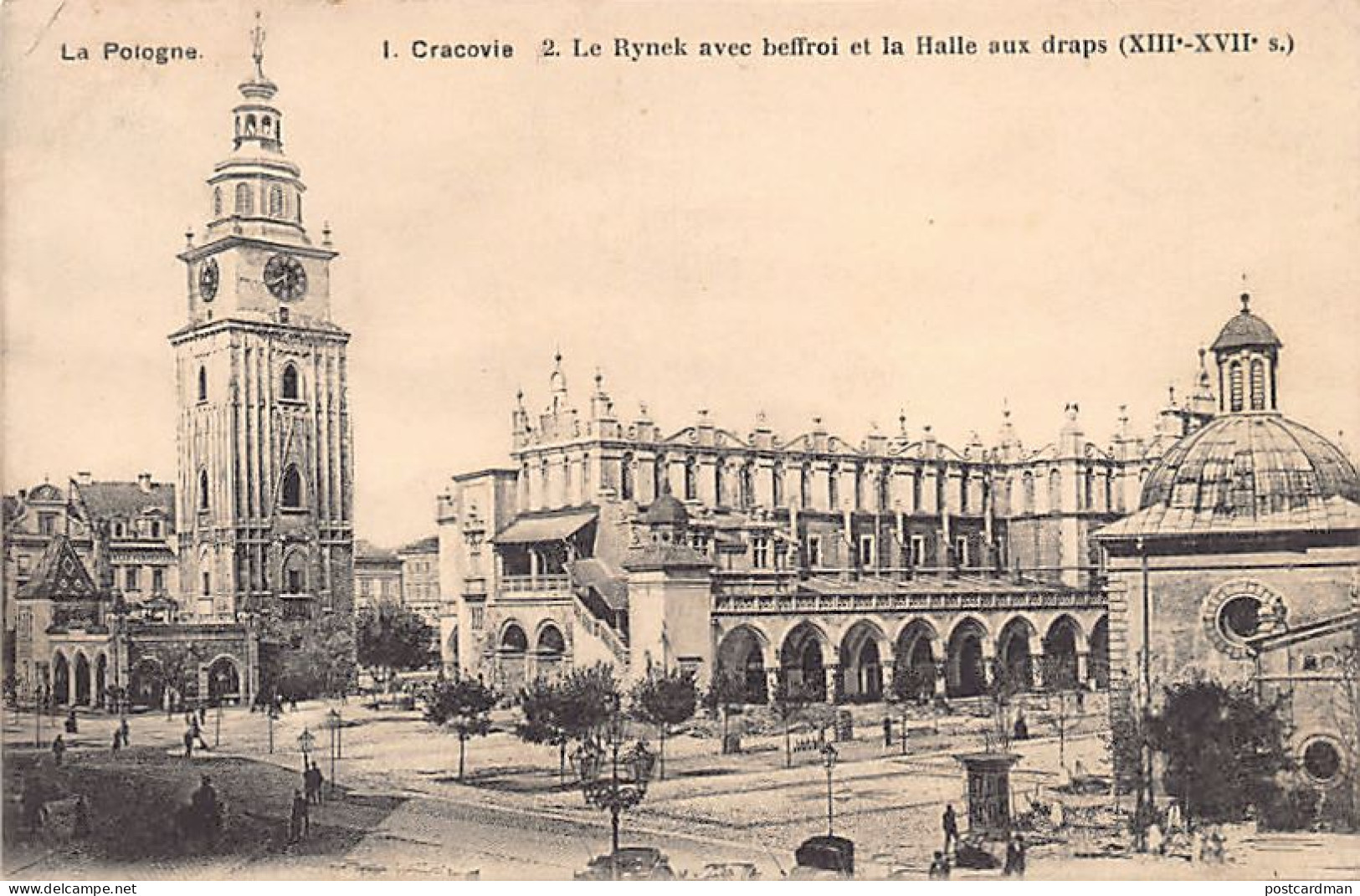 POLSKA Poland - KRAKOW - Rynek