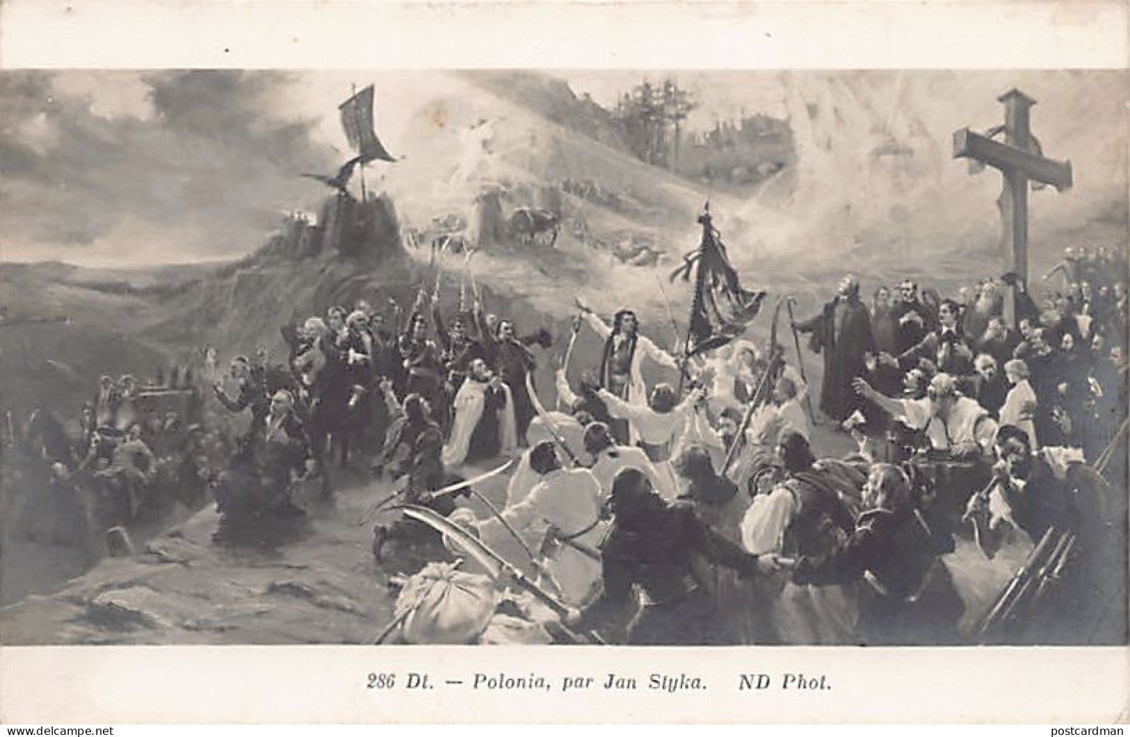 POLSKA Poland - Polski malarz - Polonia - Jan Styka