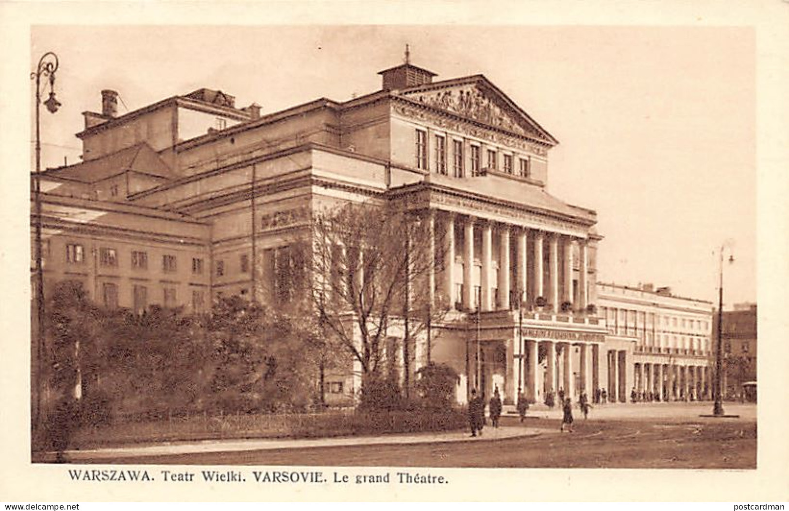 POLSKA Poland - WARSZAWA - Teatr Wielki - Nakl. Polonia 82