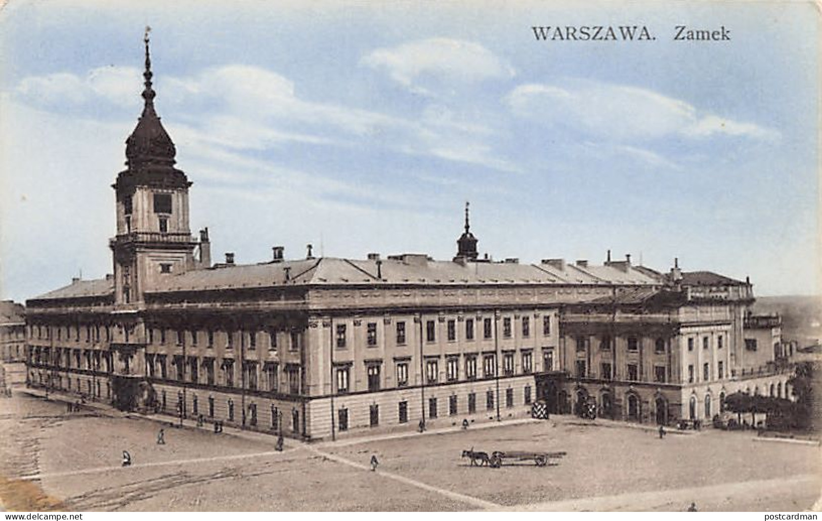 POLSKA Poland - WARSZAWA - Zamek - Nakl. J. Fürstenberg