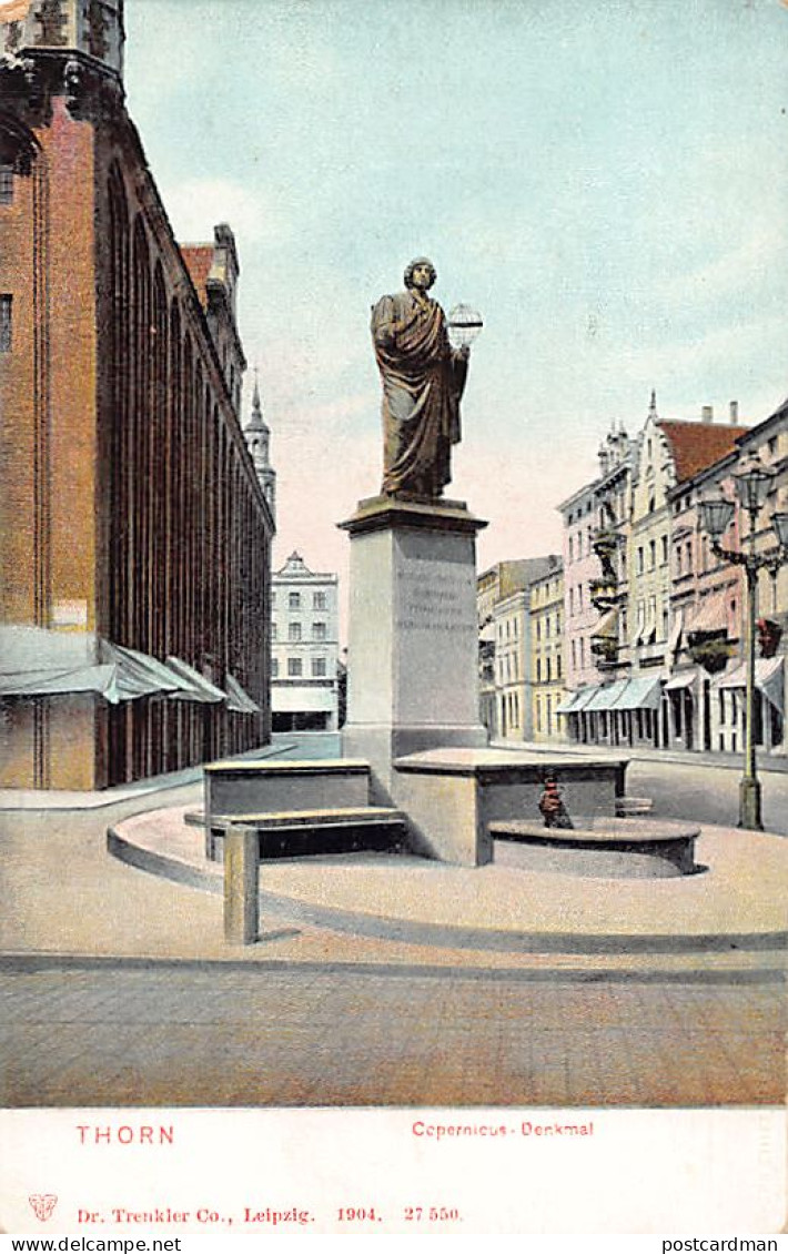 Polska - TORUŃ Thorn - Copernicus-Denkmal