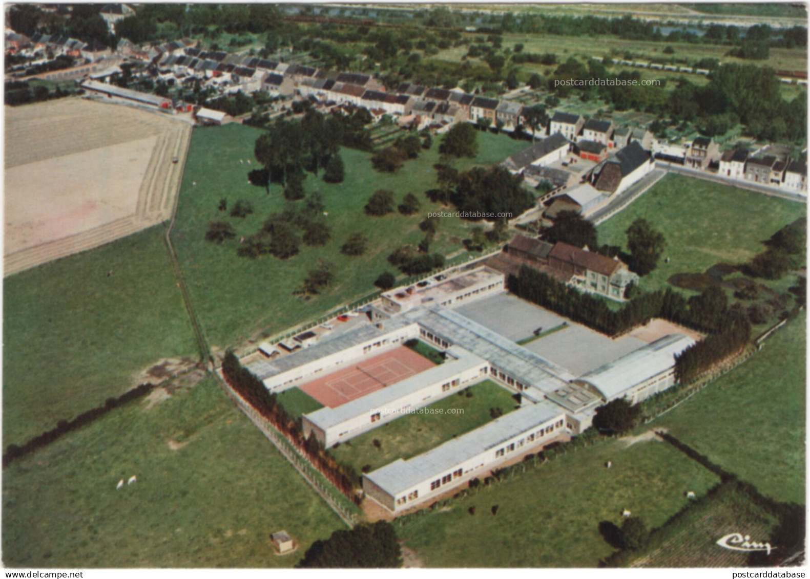 Pont-à-Celles - Vue aérienne - L'Athenée - & air view