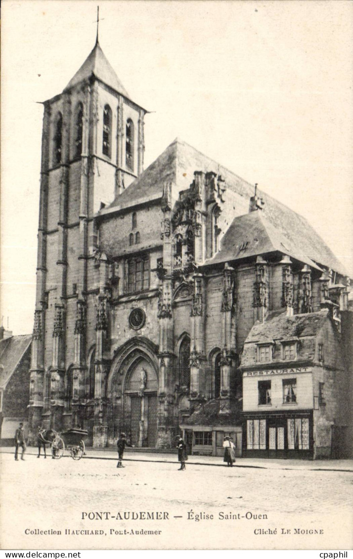 Pont Audemer - Eglise Saint Ouen - CPA
