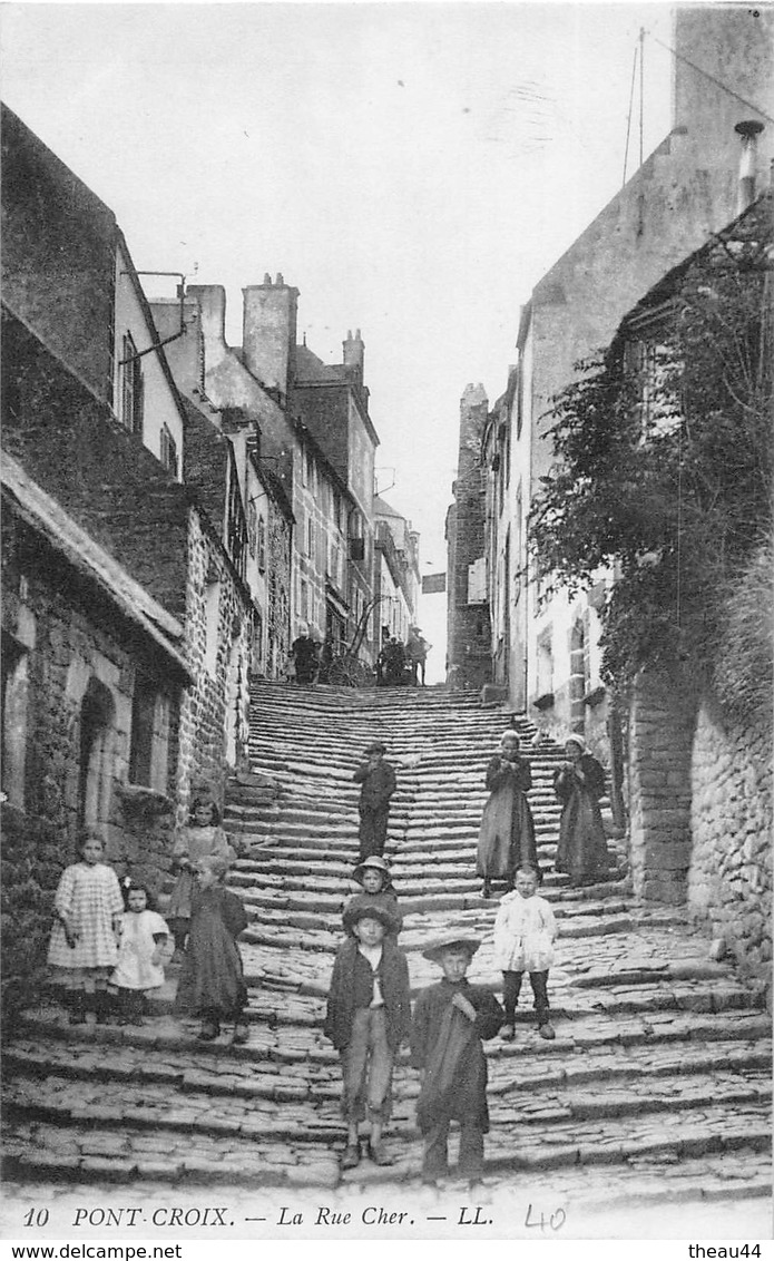 ¤¤    -   PONT-CROIX   -  La Rue Cher   -   ¤¤