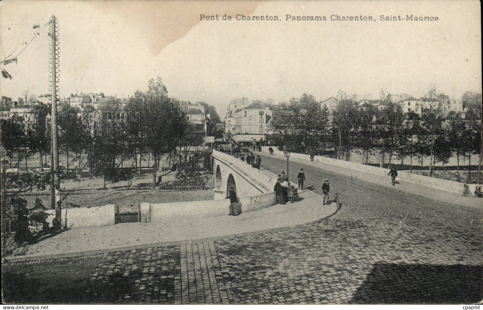 Pont de Charenton - Saint Maurice - Panorama - CPA