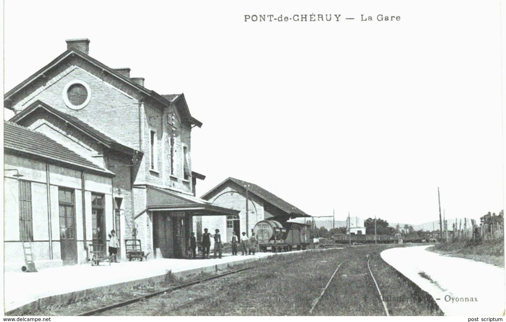 Pont de Chéruy : la gare