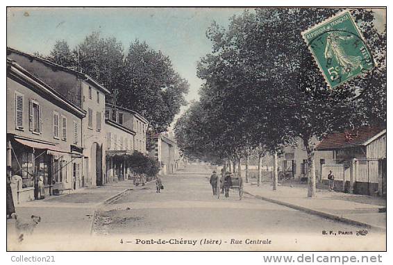 PONT DE CHERUY .... RUE CENTRALE