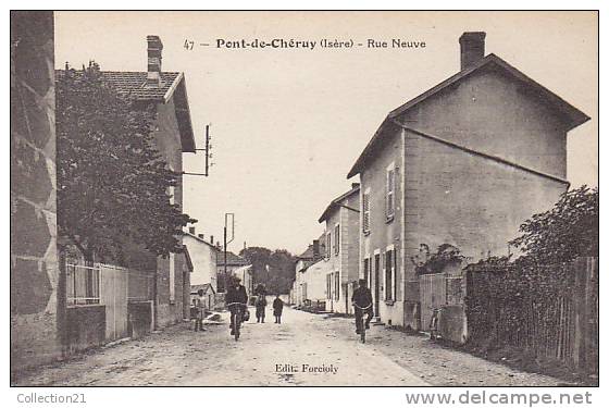 PONT DE CHERUY .... RUE NEUVE