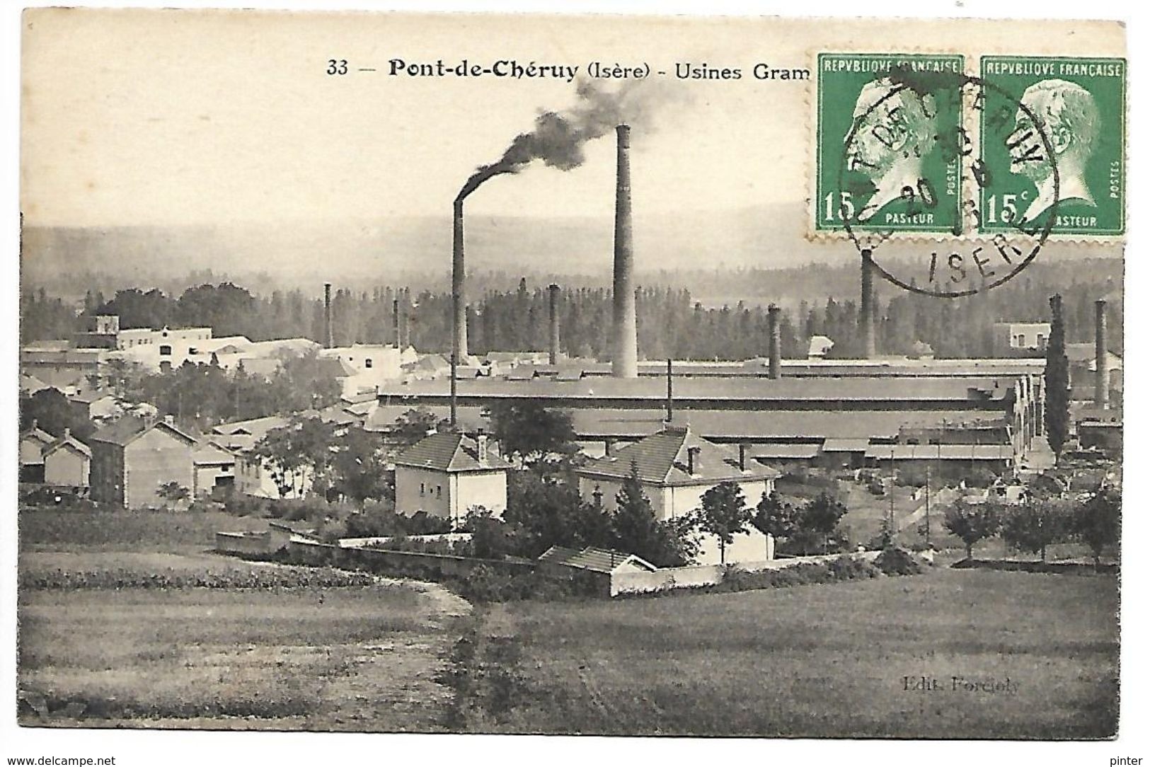 PONT DE CHERUY - Usines
