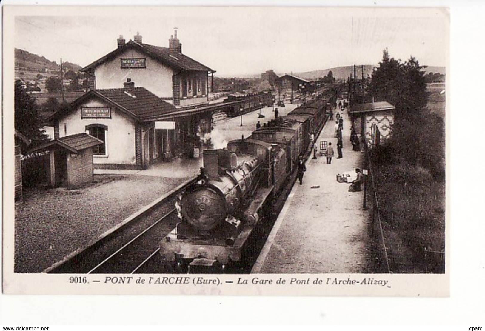 Pont-de-l'Arche : La Gare de Pont de l'Arche-Alizay (train)
