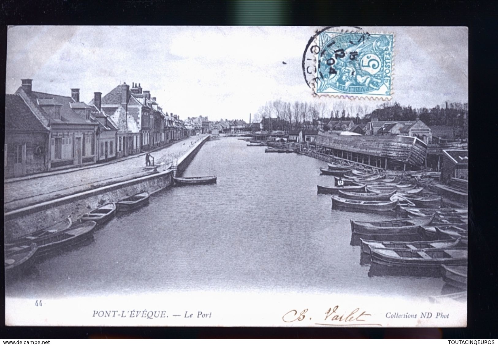 PONT L EVEQUE    CONSTRUCTION PENICHE