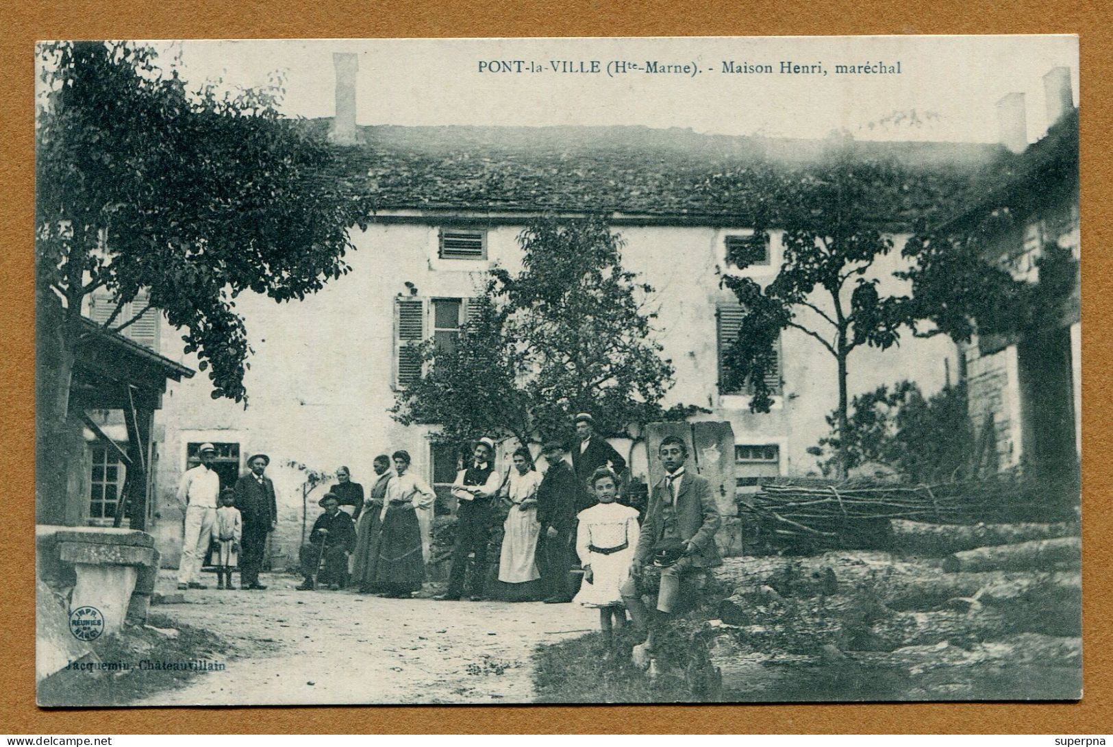 PONT-LA-VILLE  (52) : " MAISON HENRI , MARECHAL "