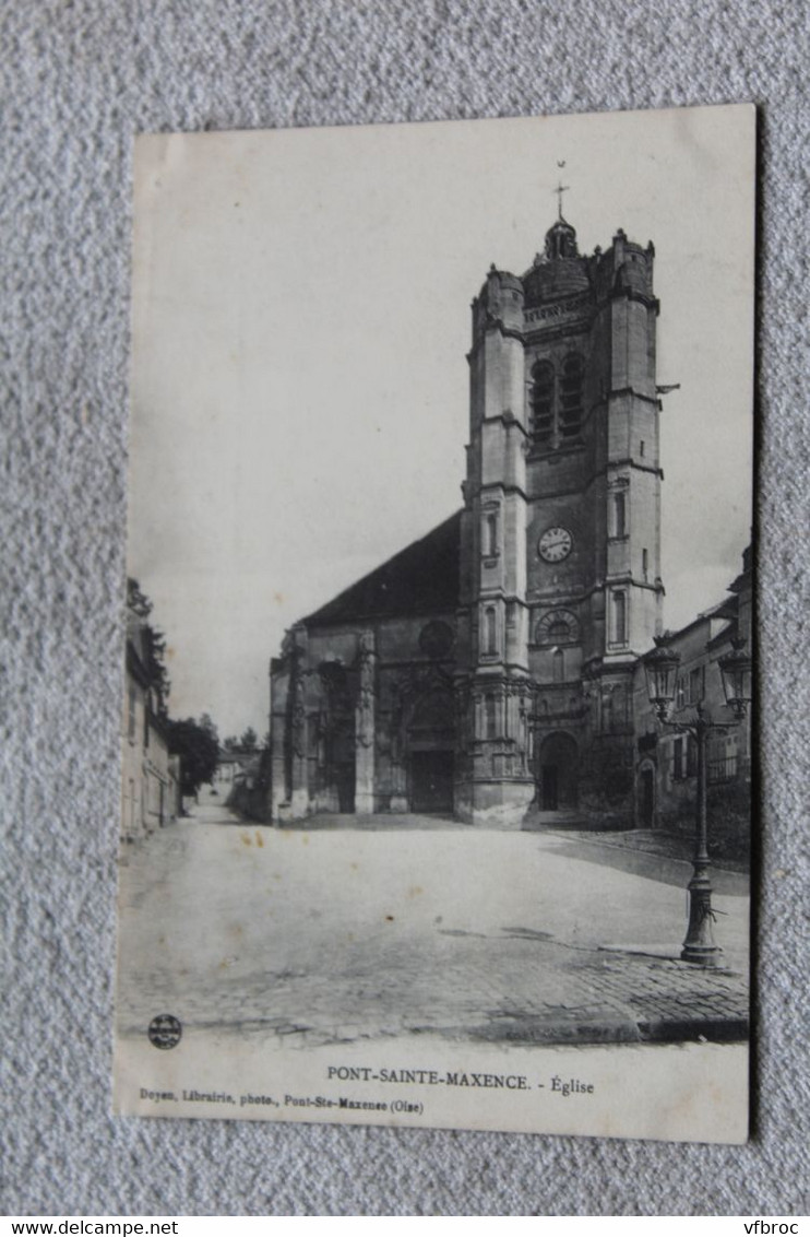 Pont sainte Maxence, église, Oise 60