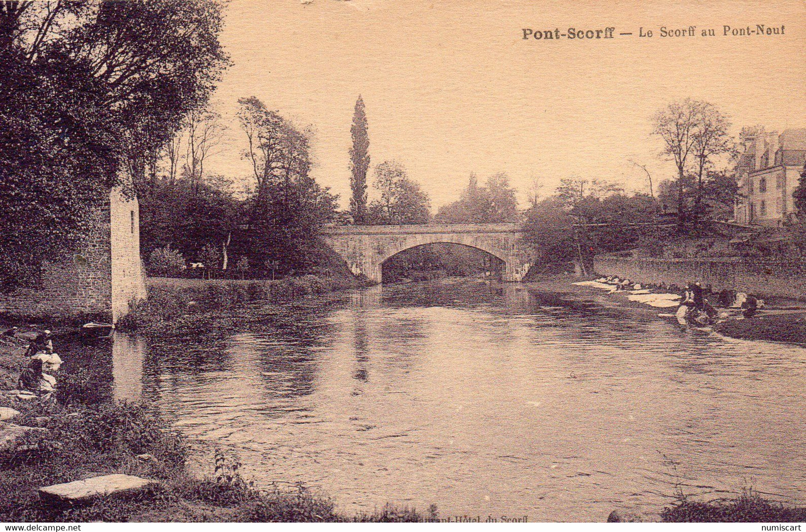 Pont-Scorff le Scorff au Pont-Neuf
