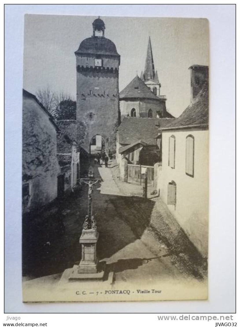PONTACQ  :  Vieille  TOUR