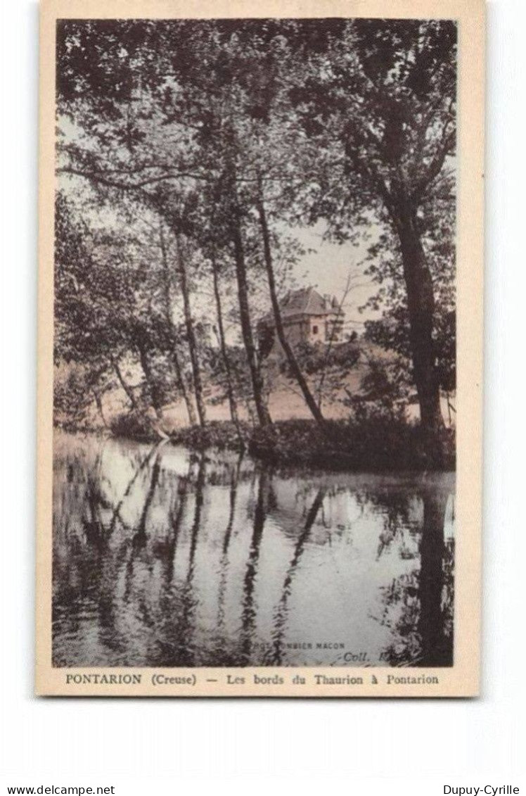 PONTARION - Les bords du Thaurion à Pontarion - très bon état