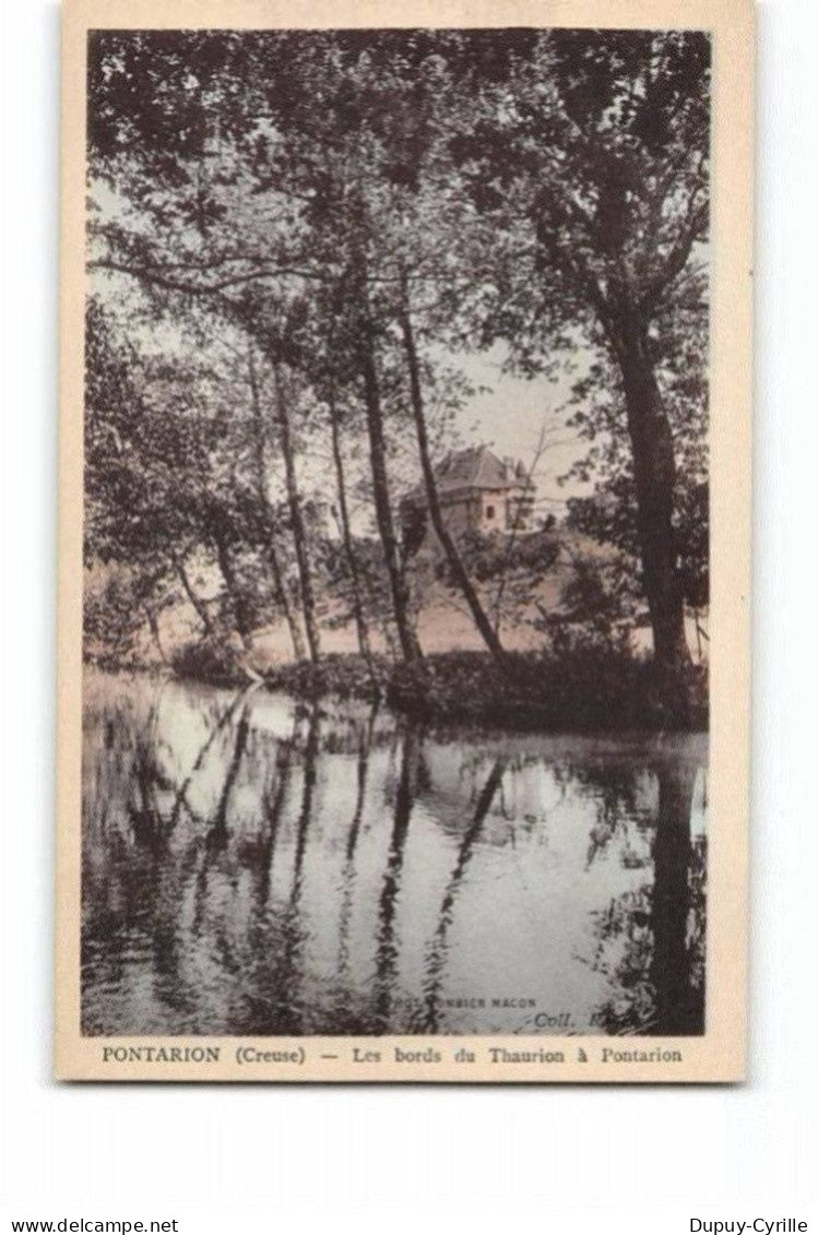 PONTARION - Les bords du Thaurion à Pontarion - très bon état